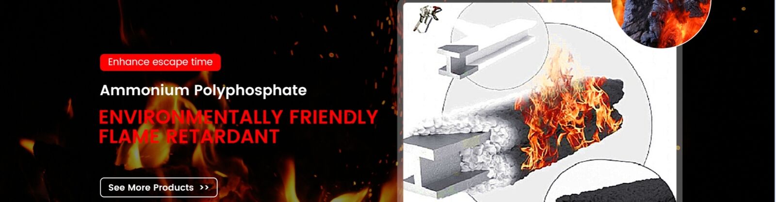 kwaliteit De Vlam van het ammoniumpolyfosfaat - vertrager Fabriek
