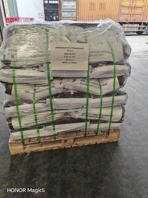 Flame Retardant for Ammonium Polyphosphate Textile Applications
